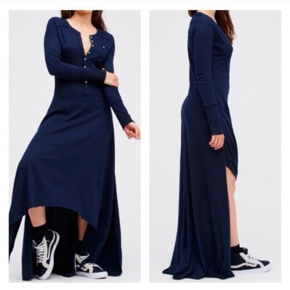 Free People Beach Henley Maxi dress